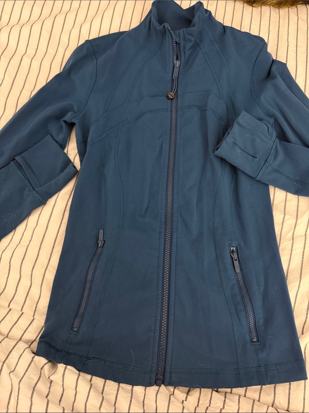 lululemon athletica Deep Navy Full-Zip Define Jacket
